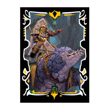 MTG Sleeves: Tarkir Dragonstorm - Abzan Armor (100 Count / Ultra Pro)