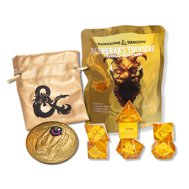 Sirius Dice: D&D Acerak's Treasure Packs - Gold Edition