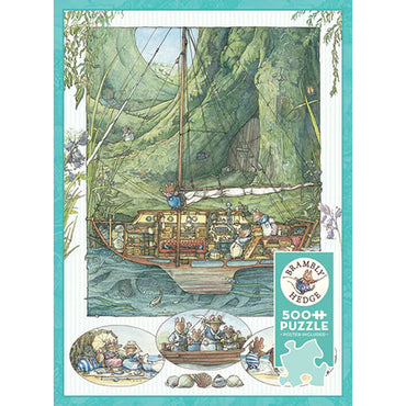 Cobble Hill Puzzles (500 Pieces): Brambly Hedge - All Aboard!