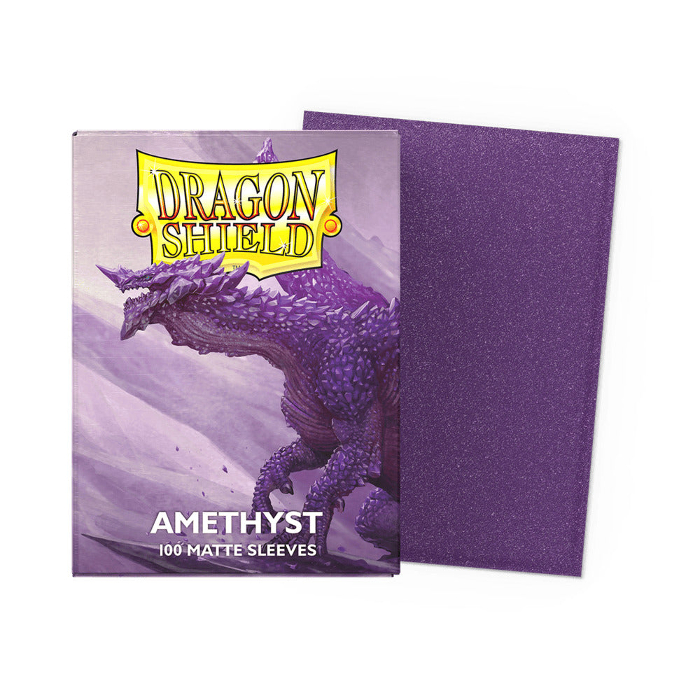 Dragon Shields: Matte Sleeves - Amethyst (100ct)