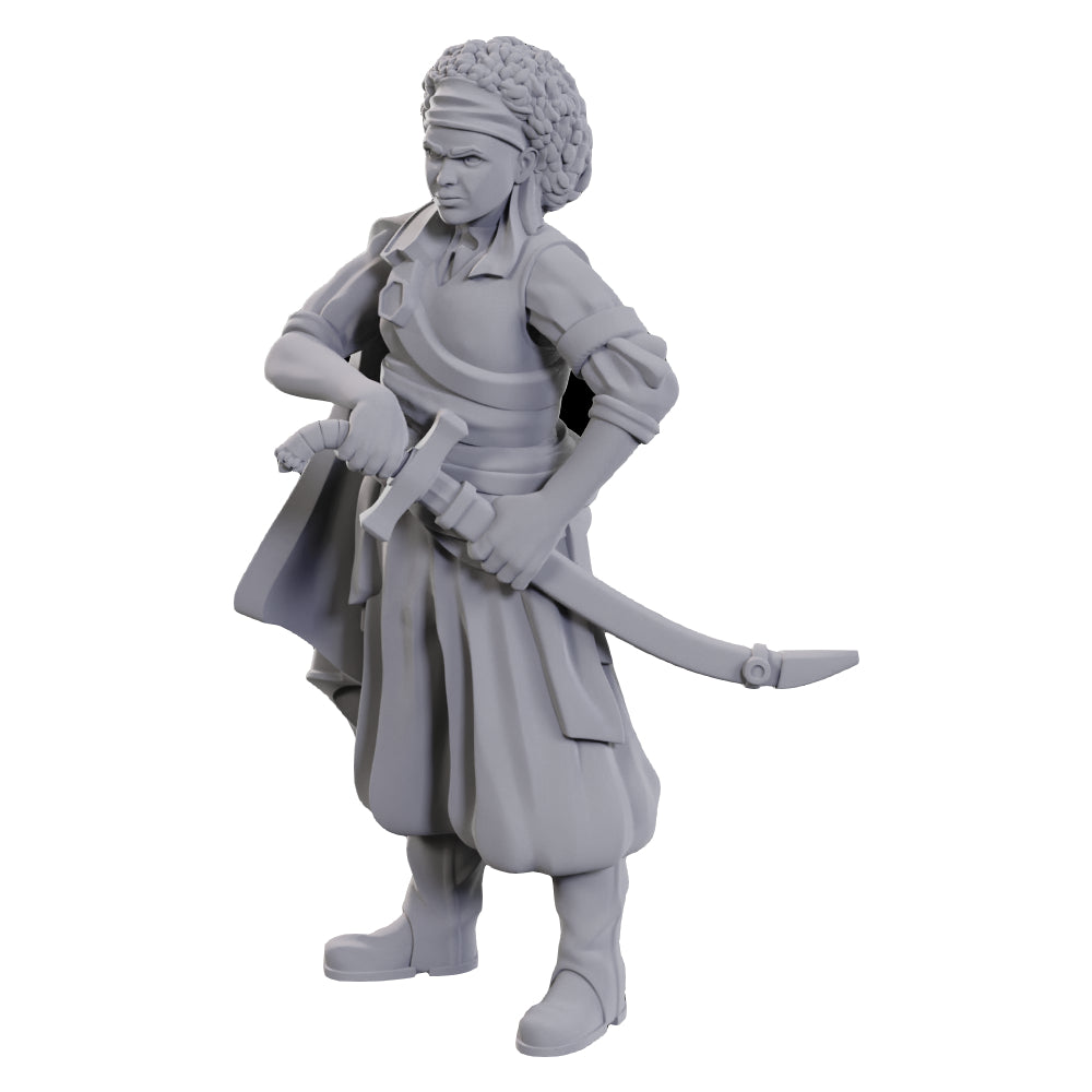 D&D Minis: Ansalon Human Rogue (Unpainted / WV23)