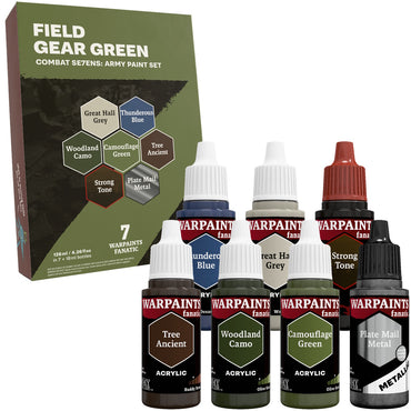 Army Painter: Fanatic Combat Se7ens - Field Gear Green (18ml)
