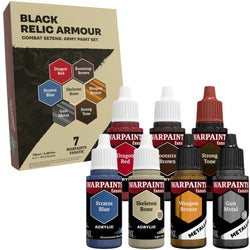 Army Painter: Fanatic Combat Se7ens - Black Relic Armour (18ml)