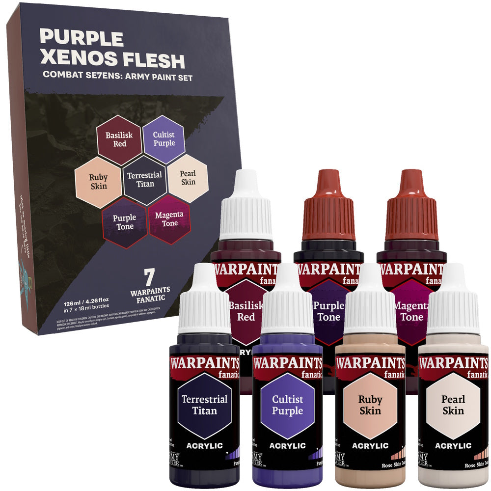 Army Painter: Fanatic Combat Se7ens - Purple Xenos Flesh (18ml)