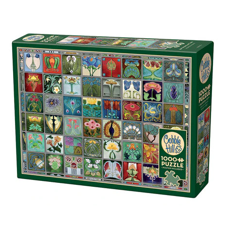 Cobble Hill Puzzles (1000 Pieces): Art Nouveau Tiles
