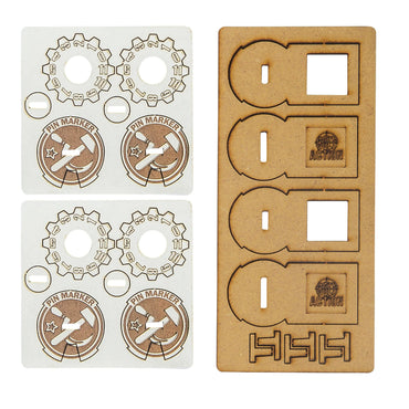 Bolt Action: MDF Unit Pin Markers - Soviet Union