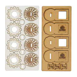 Bolt Action: MDF Unit Pin Markers - Japan