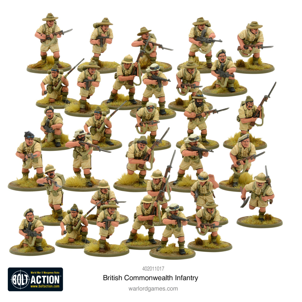 Bolt Action: British Commonwealth Infantry