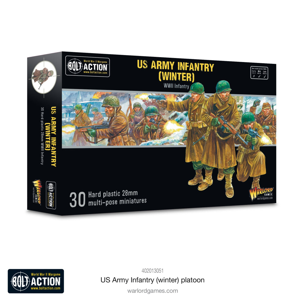 Bolt Action: US Army Infantry Platoon (Winter)