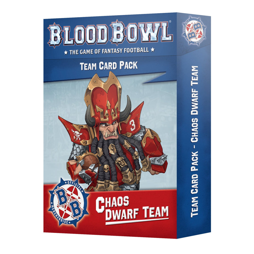 Blood Bowl: Chaos Dwarf Cards