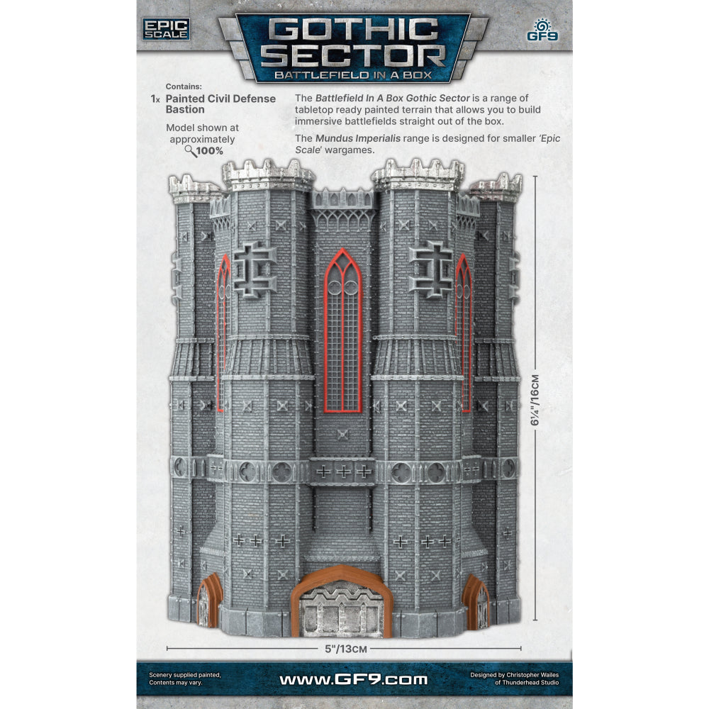 Battlefield in a Box: Mundus Imperialis - Civil Defense Bastion