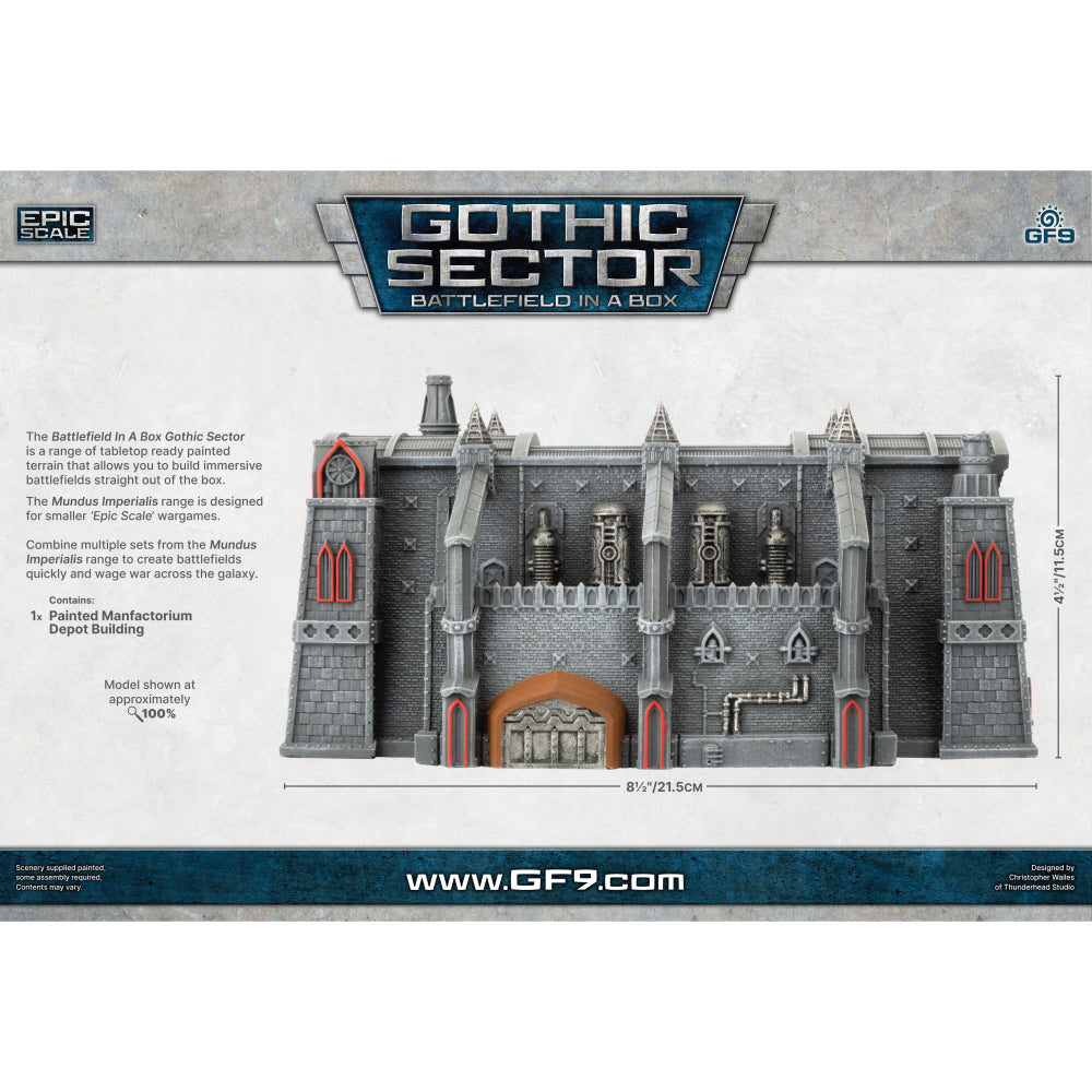 Battlefield in a Box: Mundus Imperialis - Manufactorium Depot