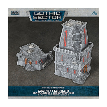 Battlefield in a Box: Mundus Imperialis - Genatorium, Damaged & Destroyed