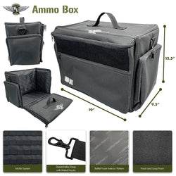 Battle Foam: Ammo Box Bag - Camo (28-32mm Models)