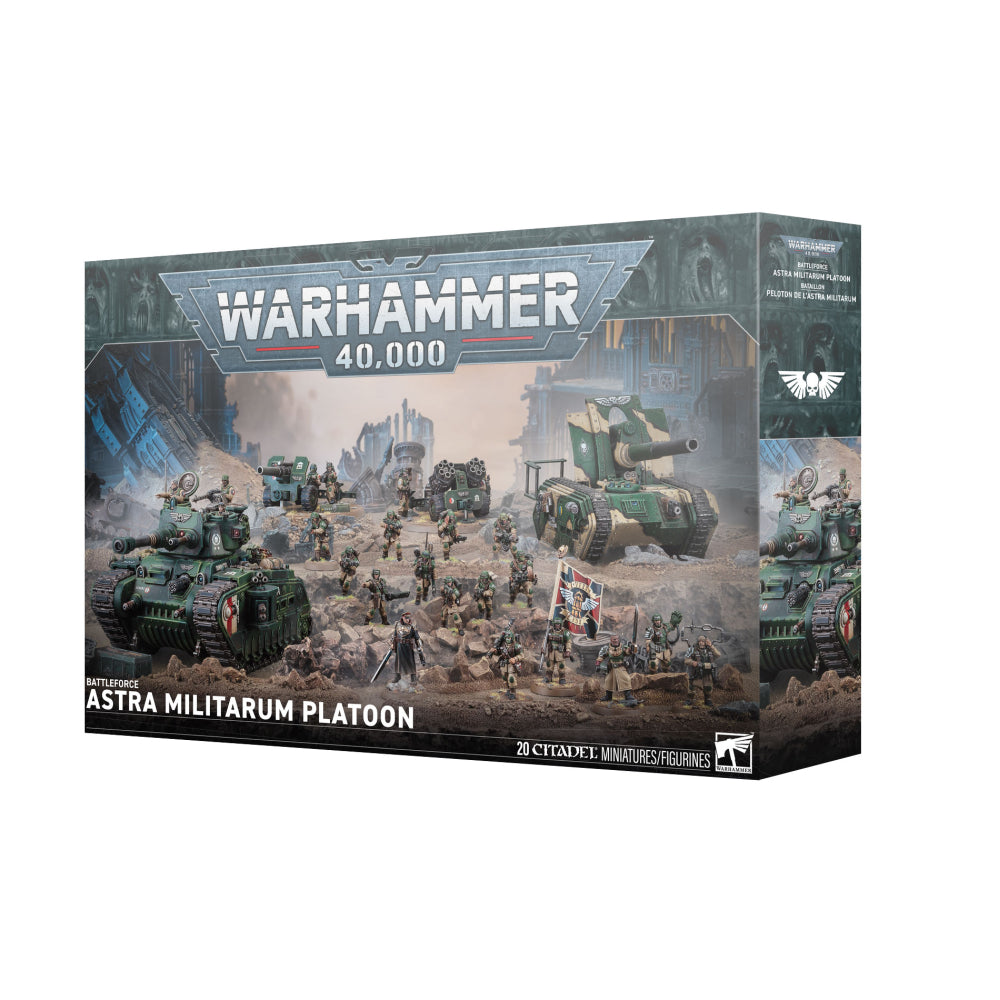 (PREORDER) Battleforce: Astra Militarum Platoon