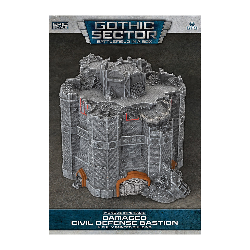 Battlefield in a Box: Mundus Imperialis - Civil Defense Bastion Damaged