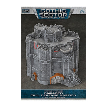 Battlefield in a Box: Mundus Imperialis - Civil Defense Bastion Damaged