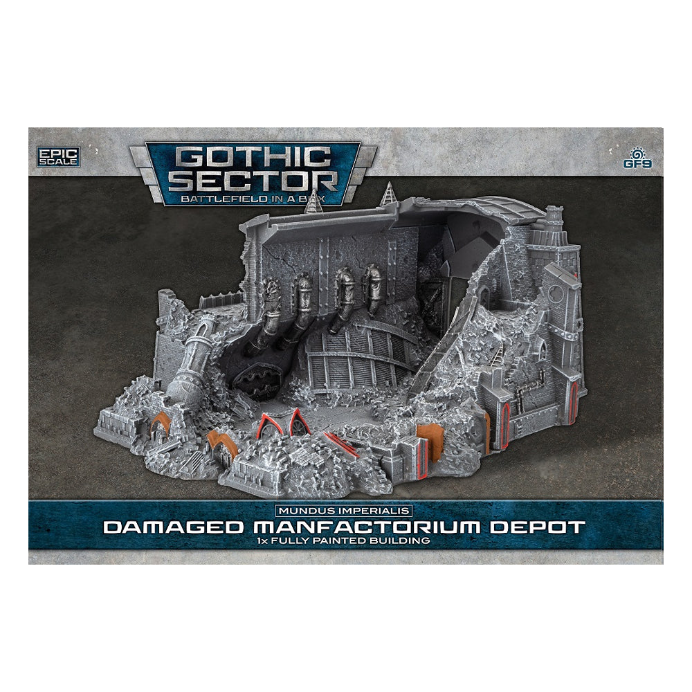 Battlefield in a Box: Mundus Imperialis - Damaged Manfactorium Depot
