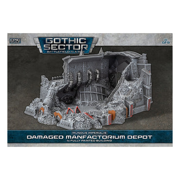 Battlefield in a Box: Mundus Imperialis - Damaged Manfactorium Depot