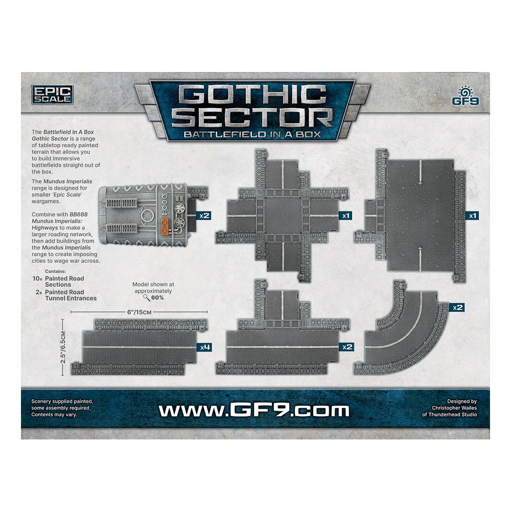 Battlefield in a Box: Mundus Imperialis - Roads