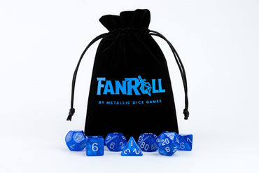 Fanroll Velvet Dice Bag With Satin Liner 4″x6″