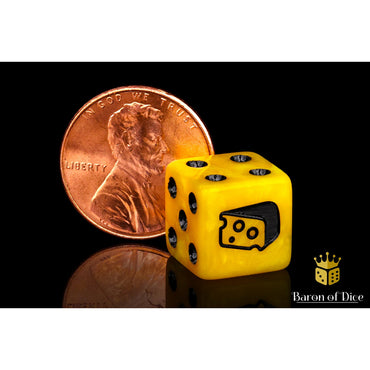 Baron of Dice: Warp Cheese (12mm Mini / Square / 25D6)