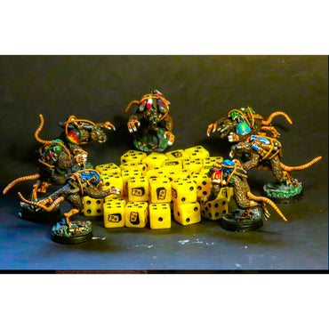 Baron of Dice: Warp Cheese (12mm Mini / Square / 25D6)