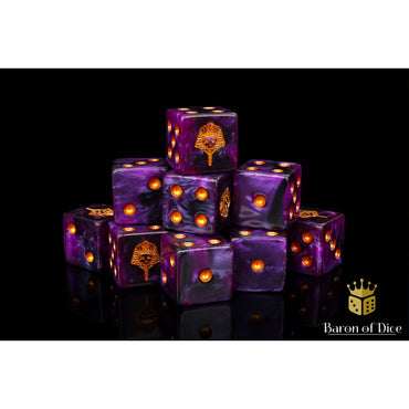 Baron of Dice: Royalty Purple (Square / 25D6)