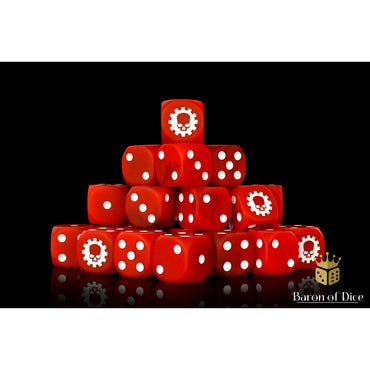 Baron of Dice: Martian Red (Square / 25D6)