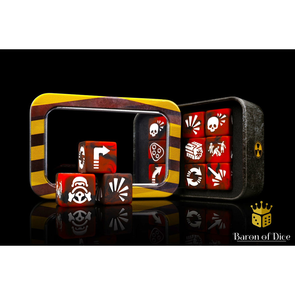 Baron of Dice: Skirmish Set - Bloody Wreck Vehicle Damage (12D6)