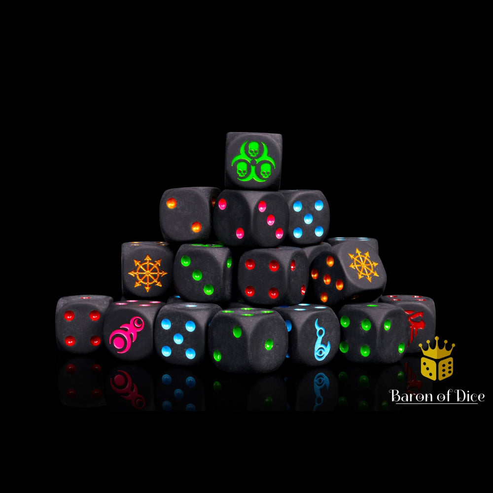 Baron of Dice: Chaos Unlimited - Variety Set (25D6)