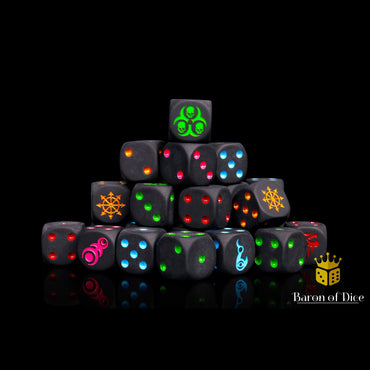Baron of Dice: Chaos Unlimited - Variety Set (25D6)