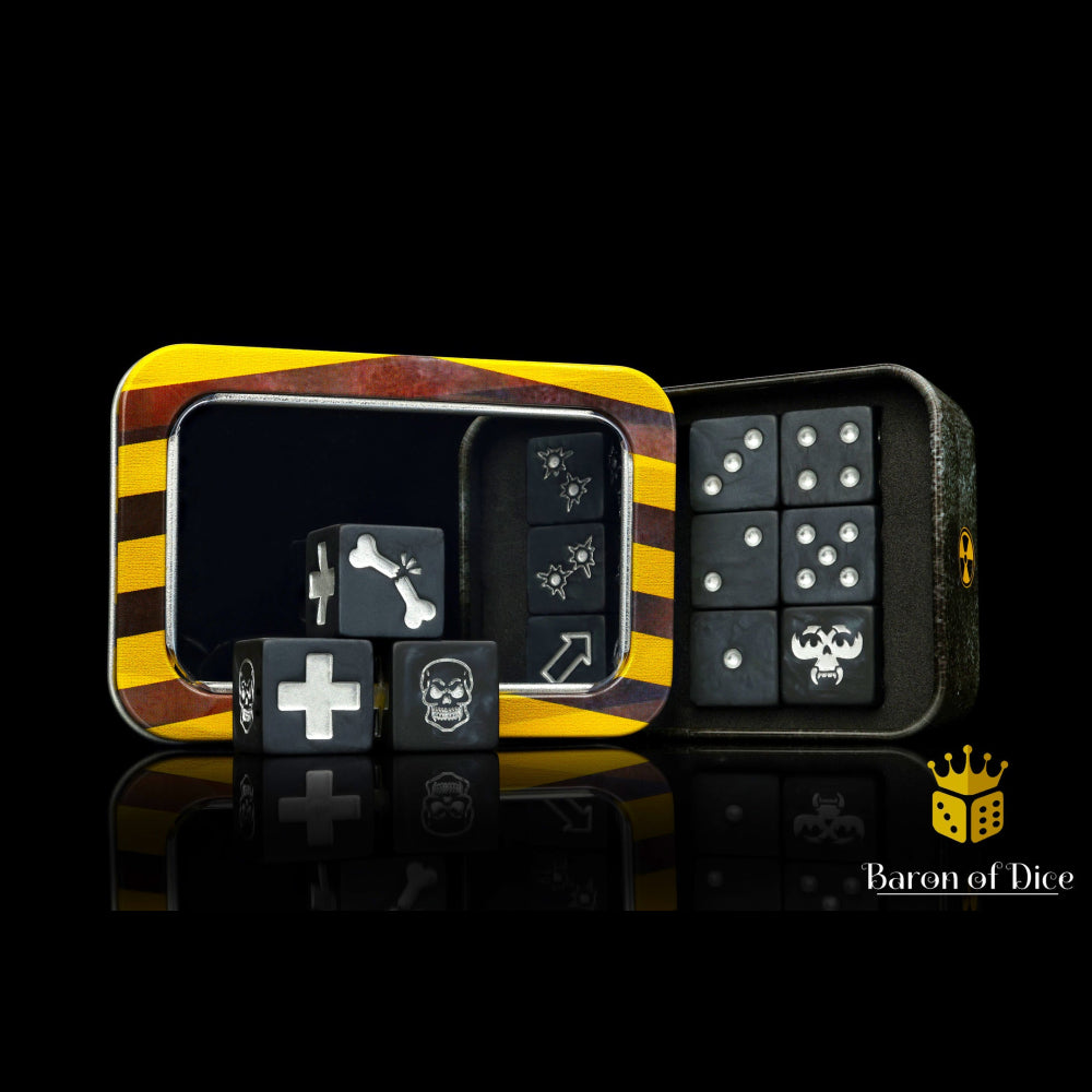 Baron of Dice: Skirmish Set - Black Assassin (12D6)