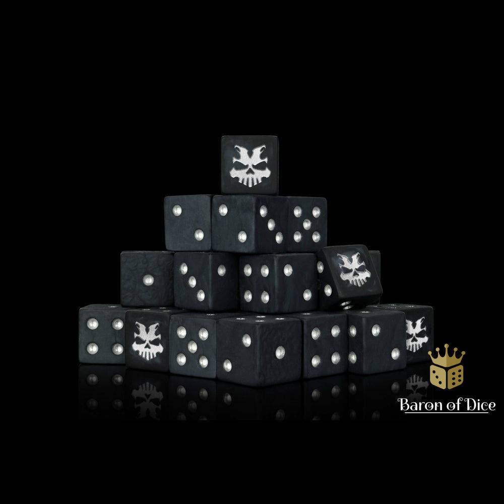 Baron of Dice: Skirmish Set - Black Assassin (12D6)