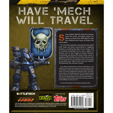 Battletech: Force Manual - Mercenaries (HC)