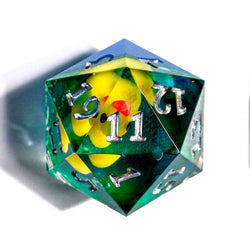 Resin RPG Dice: Bathwater (Mimic Dice)