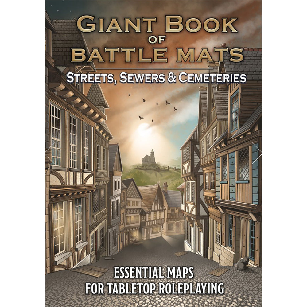 Giant Book of Battle Mats: Streets, Sewers & Cemetaries