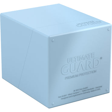 Ultimate Guard Deck Box: Boulder Deck Case - Solid Pastel Baby Blue (Holds 100+)