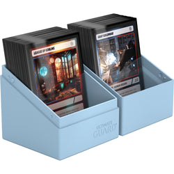 Ultimate Guard Deck Box: Boulder Deck Case - Solid Pastel Baby Blue (Holds 100+)