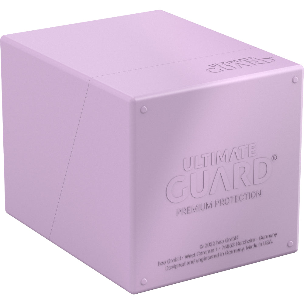 Ultimate Guard Deck Box: Boulder Deck Case - Solid Pastel Lavender Purple (Holds 100+)