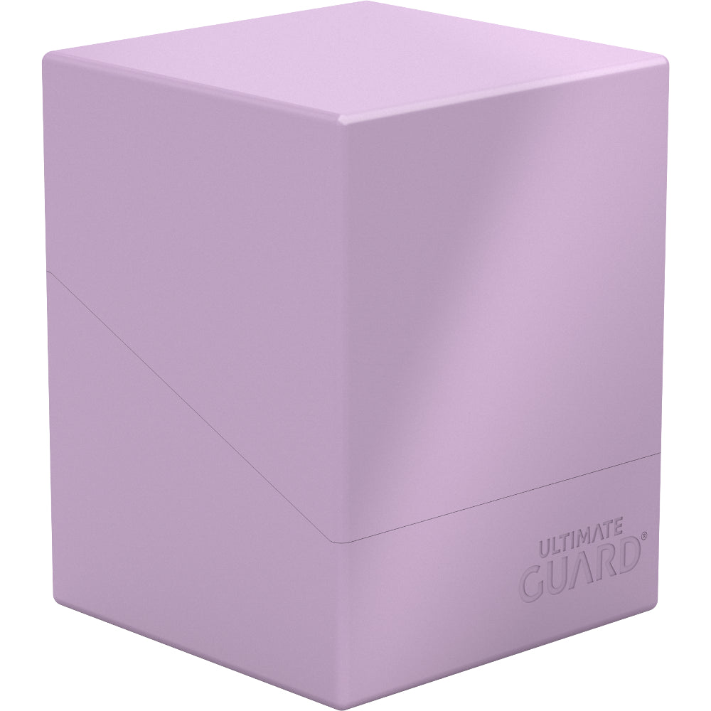 Ultimate Guard Deck Box: Boulder Deck Case - Solid Pastel Lavender Purple (Holds 100+)