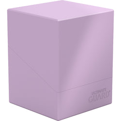 Ultimate Guard Deck Box: Boulder Deck Case - Solid Pastel Lavender Purple (Holds 100+)