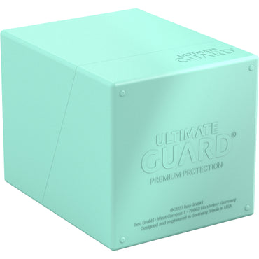 Ultimate Guard Deck Box: Boulder Deck Case - Solid Pastel Mint Green (Holds 100+)