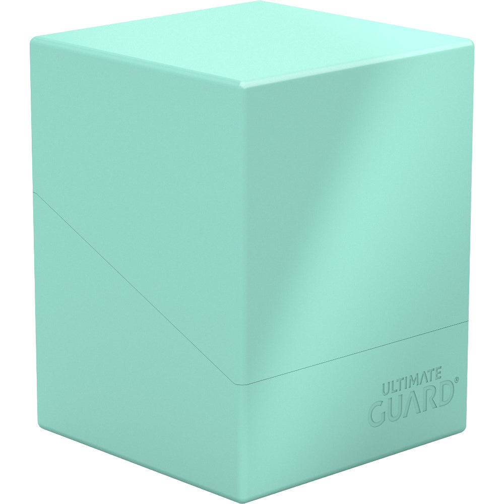 Ultimate Guard Deck Box: Boulder Deck Case - Solid Pastel Mint Green (Holds 100+)