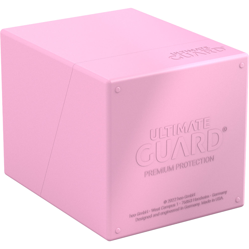 Ultimate Guard Deck Box: Boulder Deck Case - Solid Pastel Candy Pink (Holds 100+)