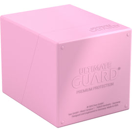 Ultimate Guard Deck Box: Boulder Deck Case - Solid Pastel Candy Pink (Holds 100+)