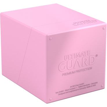 Ultimate Guard Deck Box: Boulder Deck Case - Solid Pastel Candy Pink (Holds 100+)