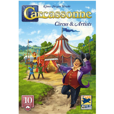 Carcassonne 3.1E: Expansion #10 - Circus & Artists
