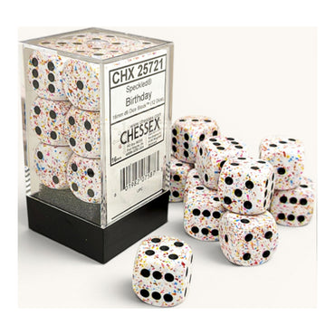 12D6 Set (16mm): Speckled Birthday (CHX25721)