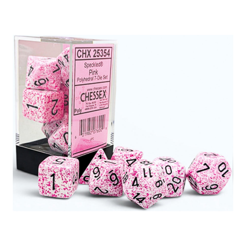 RPG Dice: Speckled Pink (CHX25354)